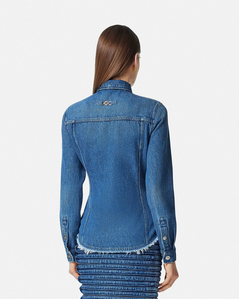 Denim Fitted Shirt 5