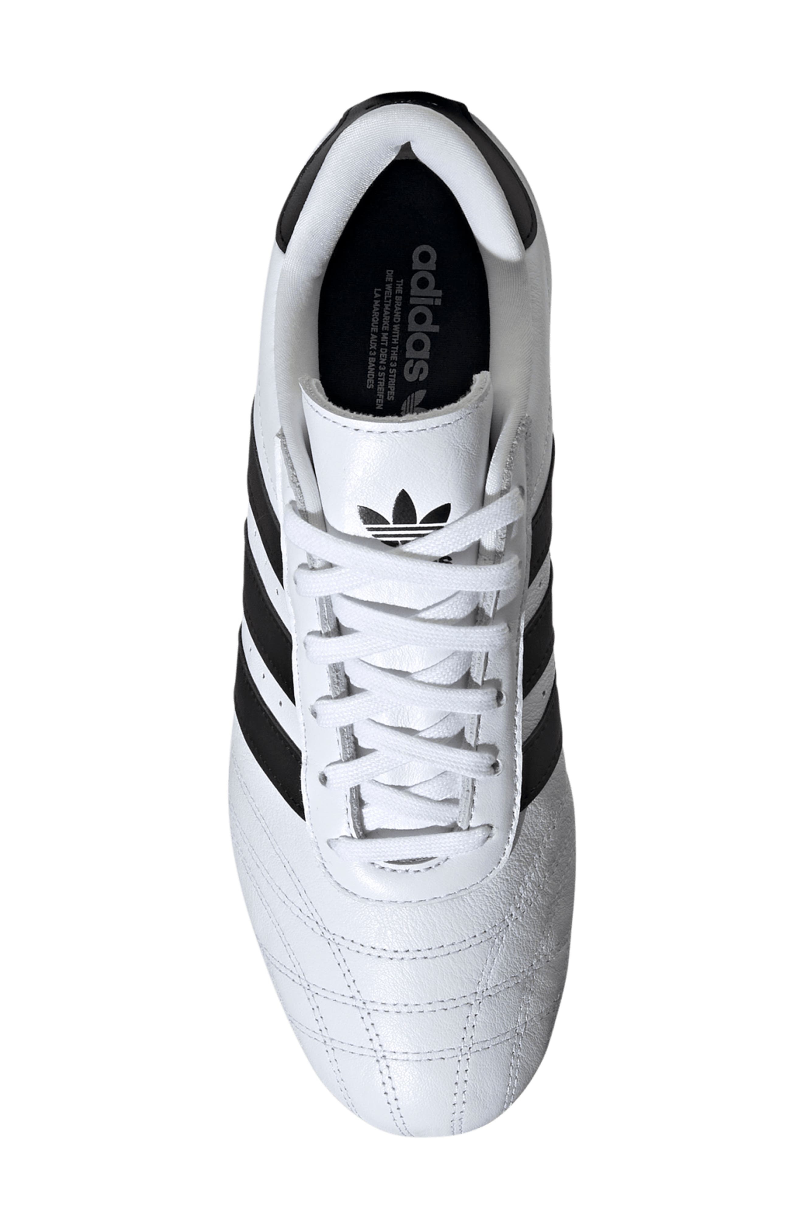 adidas Taekwondo Sneaker in Ftwr White/Core Black/Gum 3 at Nordstrom - 4