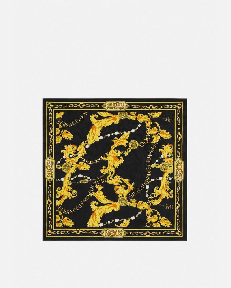 Chain Couture Silk Foulard 1