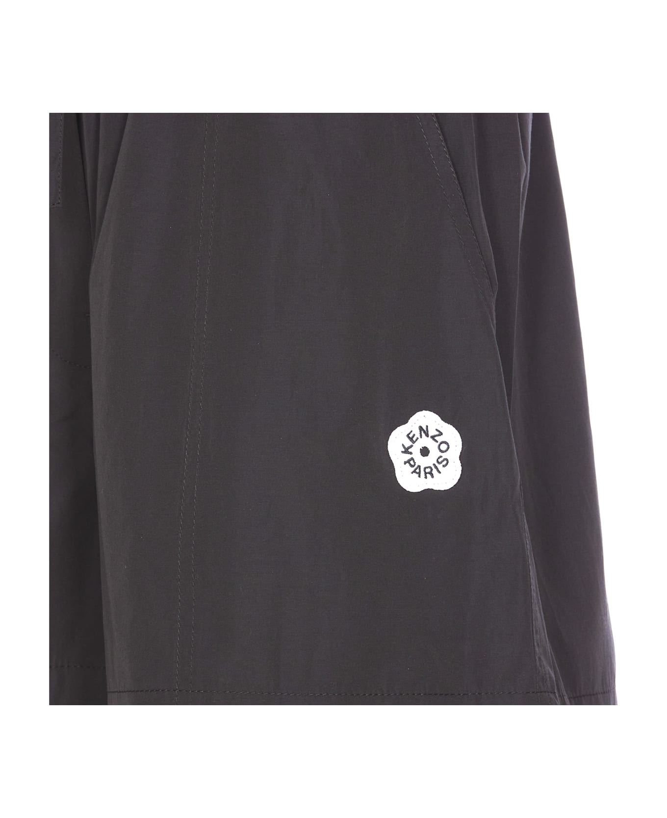 Happy Tiger Embroidered Shorts - 3