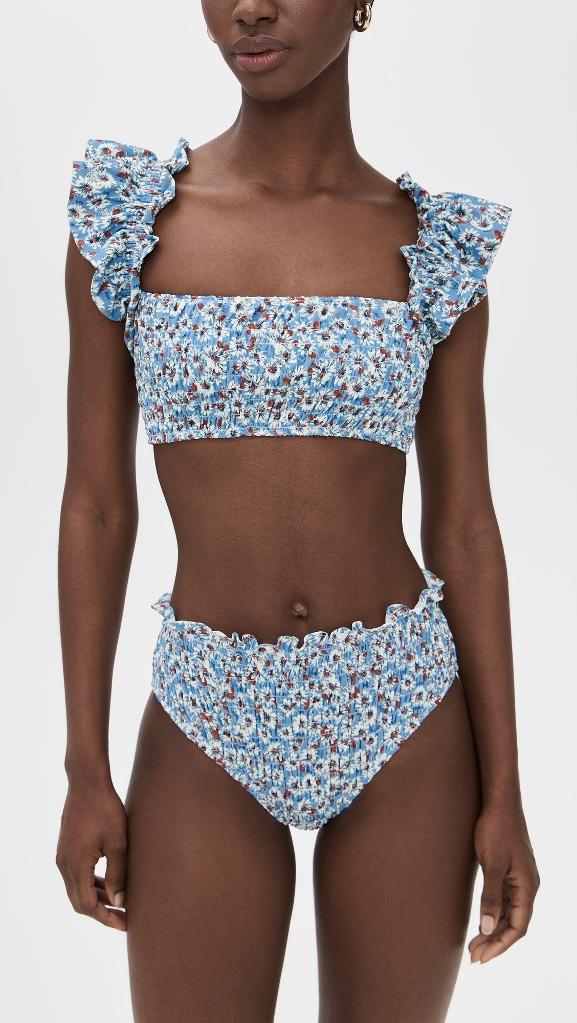 Whitney Flutter Sleeve Bikini Top - 5