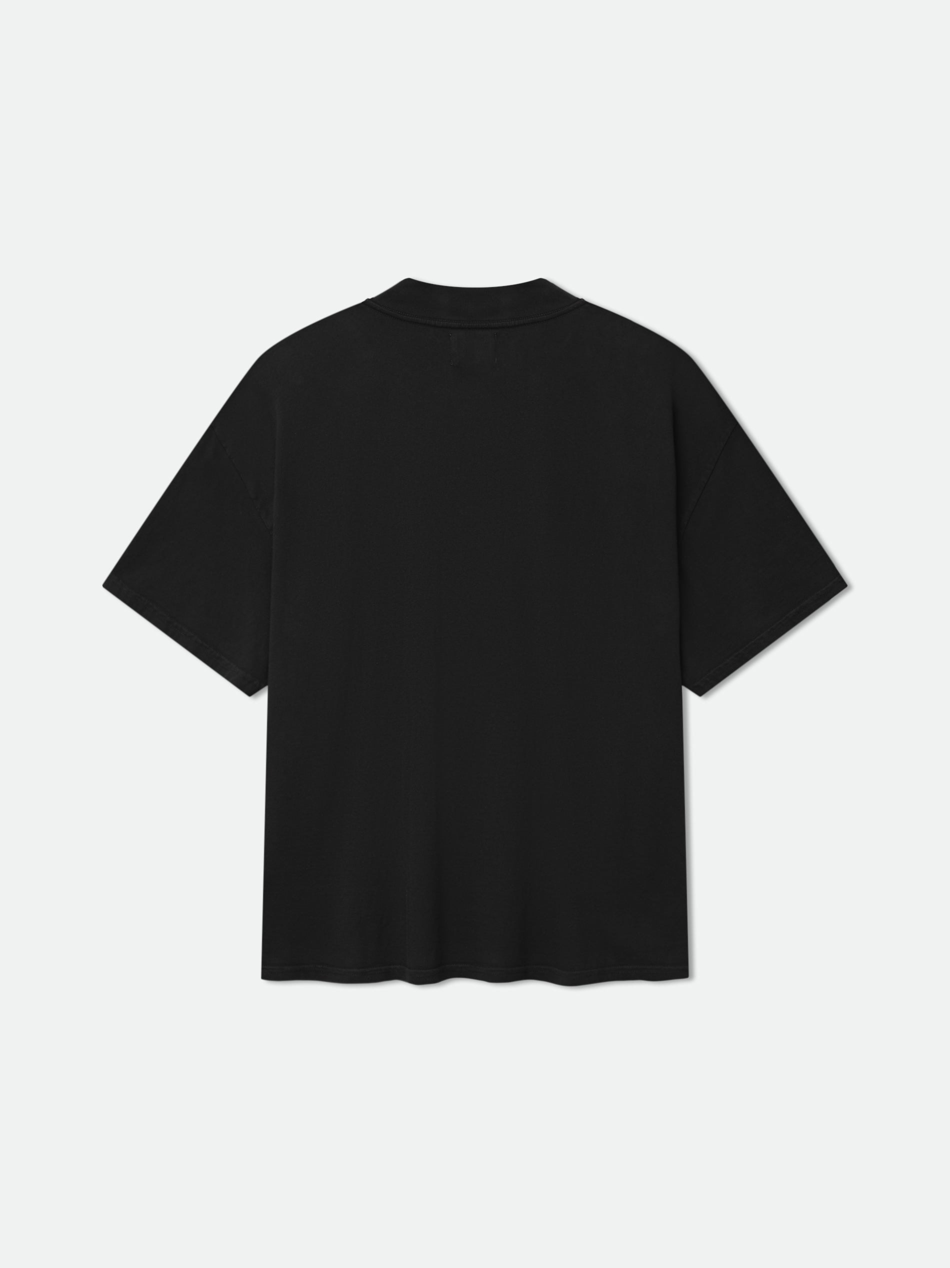 CLASSIQUE  MOCK NECK TEE - 2