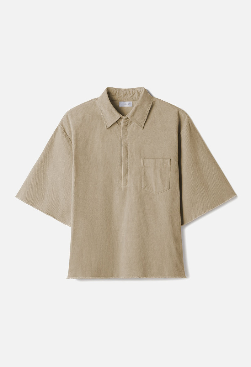 TALLADEGA CORDUROY HALF ZIP 1