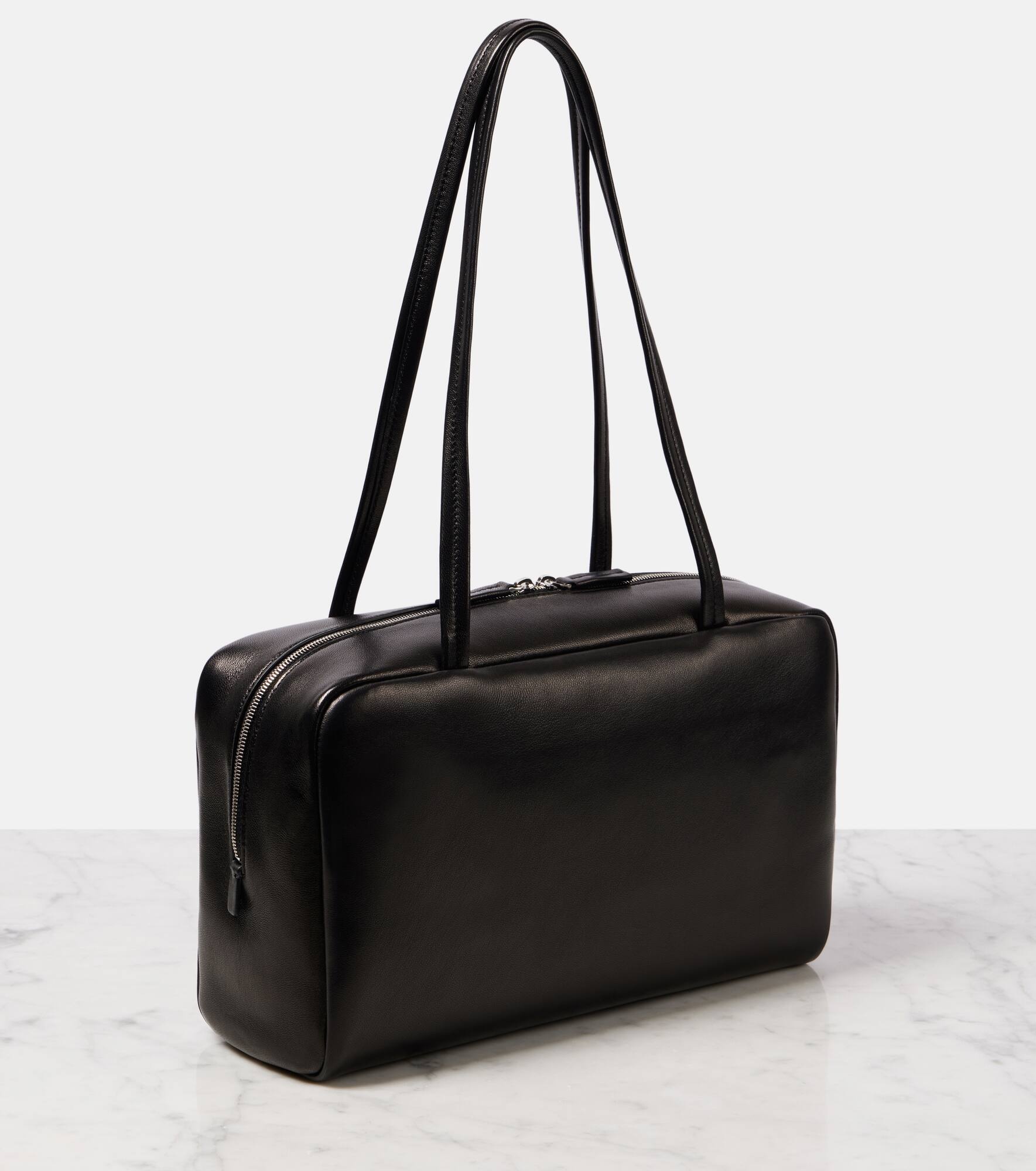 Astra leather shoulder bag - 4