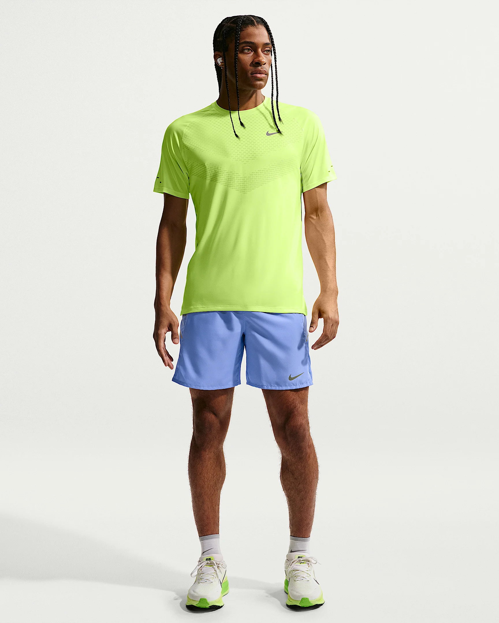 Nike Miler Men's Dri-FIT 7" Brief-Lined Running Shorts - 1