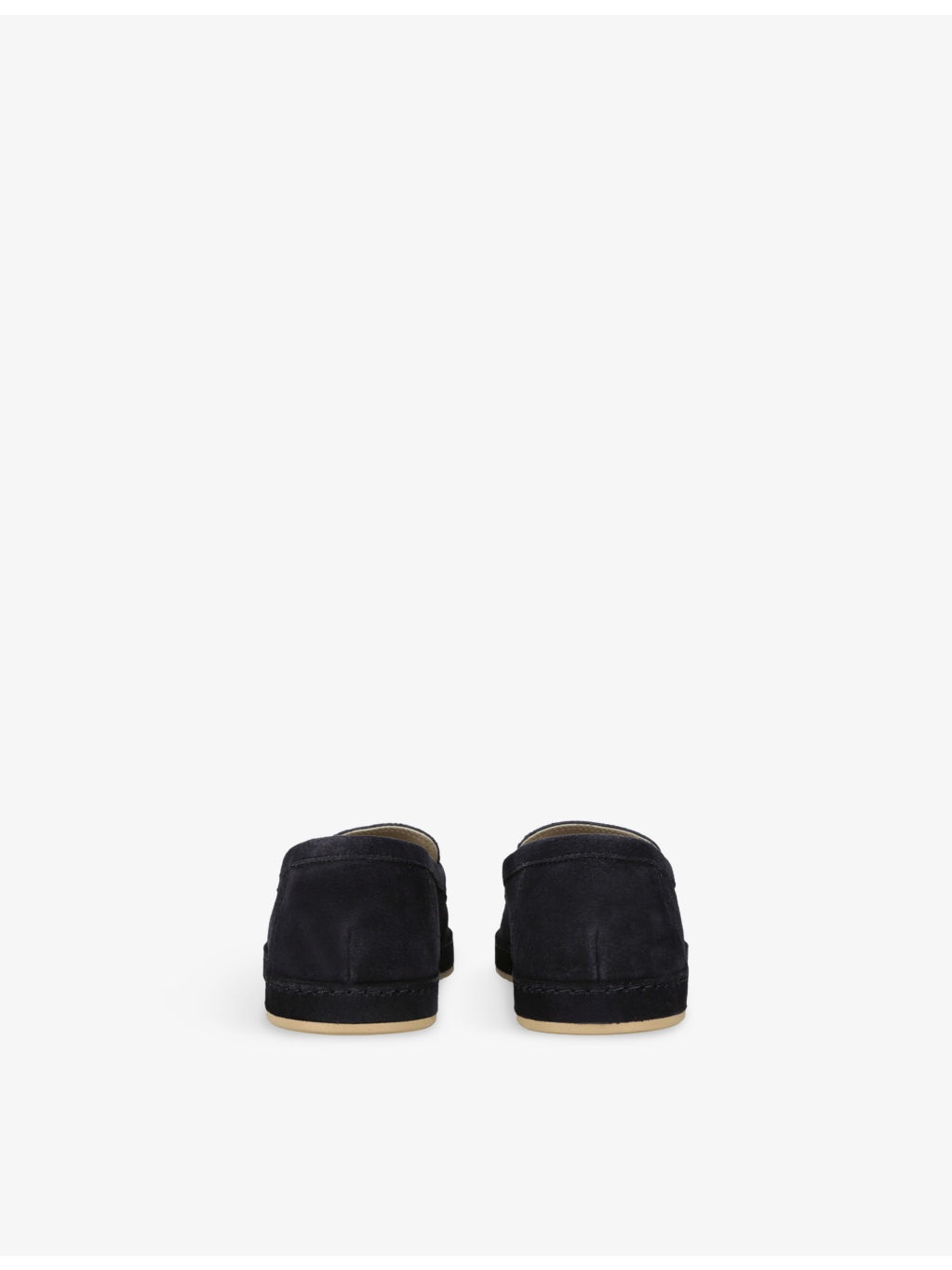Slip-On Suede Loafers - 4