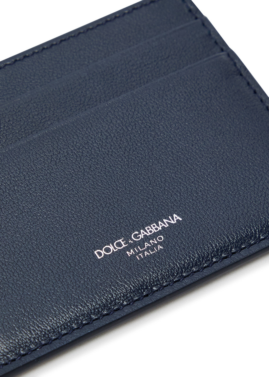 Dolce & Gabbana Logo Grained Leather Card Holder - 3