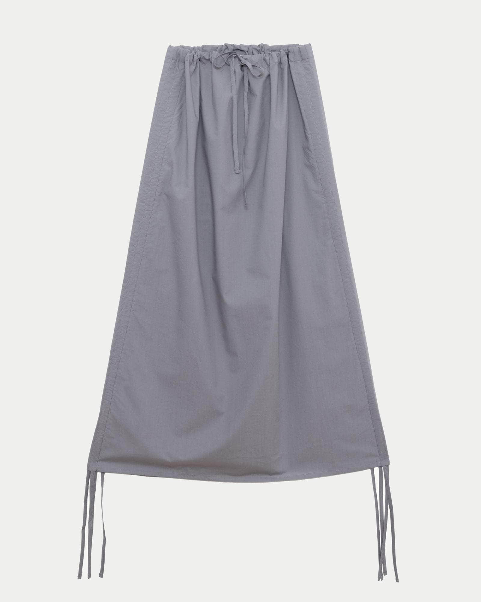 Pictorial Strap Skirt - Organic Cotton Poplin - 8