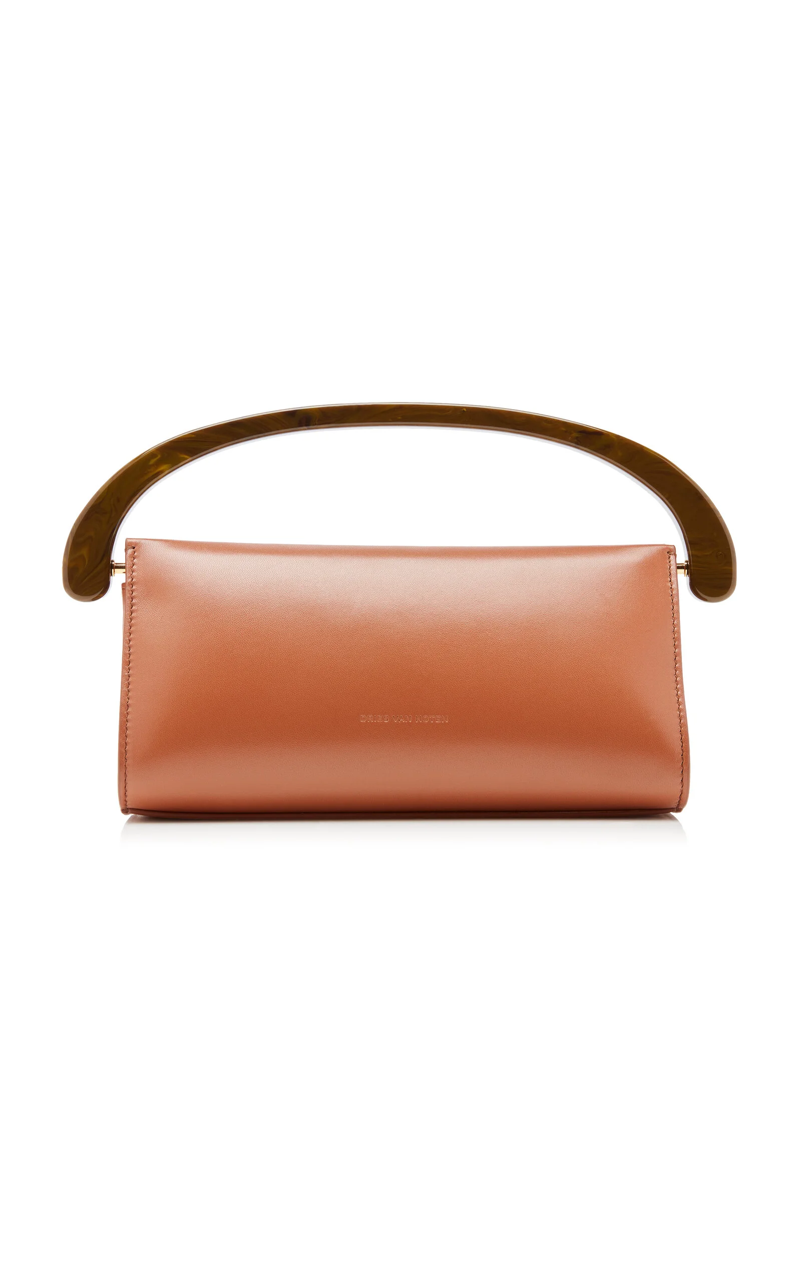 Crisp East West Leather Handbag - 1
