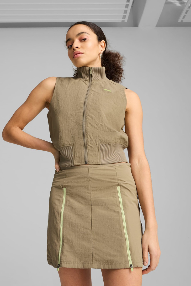 PUMA DARE TO Women's Full-Zip Woven Vest outlook