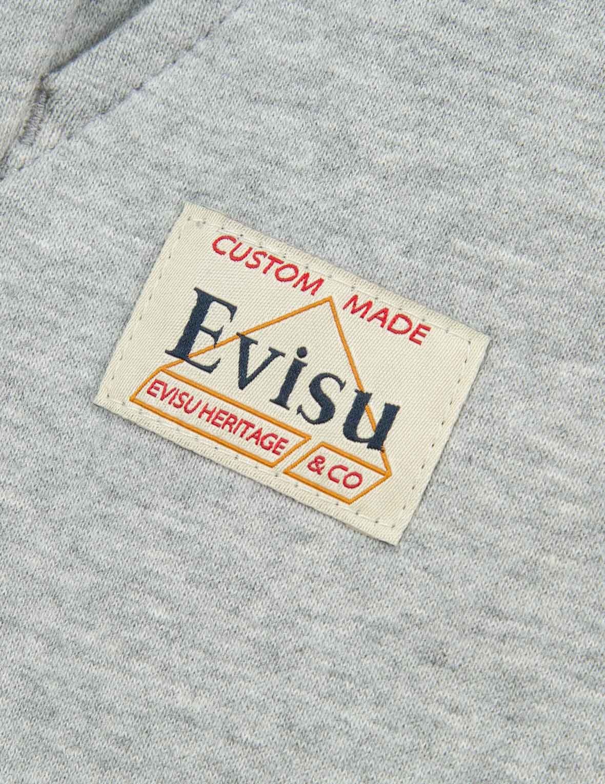EVISU SQUAD EMBROIDERY SWEATPANTS - 7