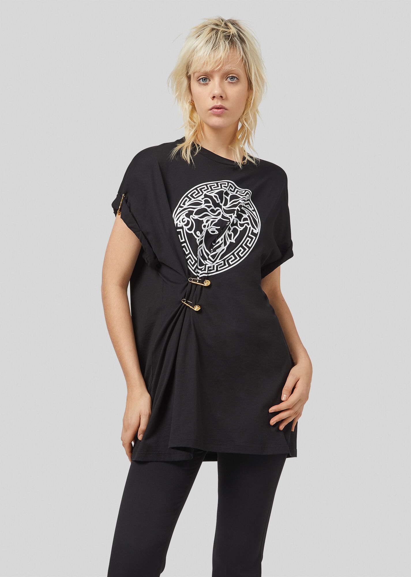 Medusa Safety Pin T-Shirt - 3