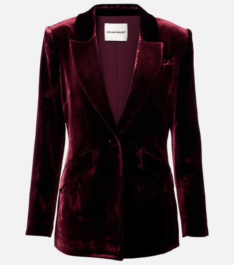 Velvet blazer 1