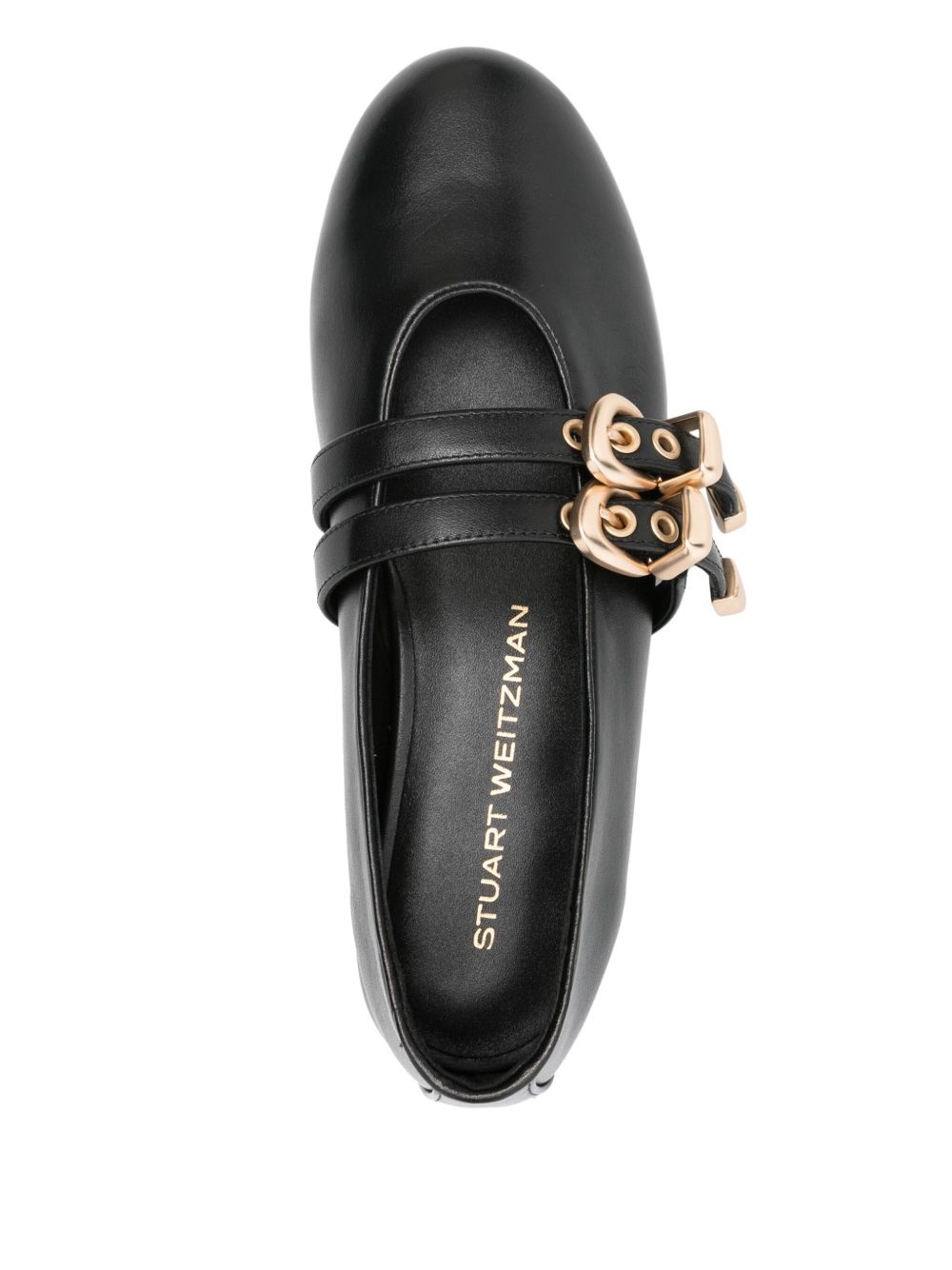 double-buckle ballet flats - 4