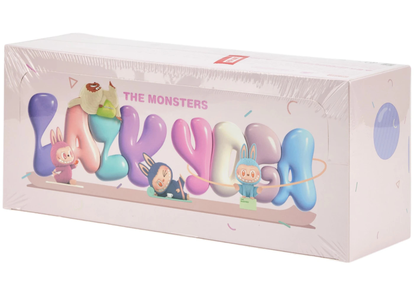 Pop Mart Labubu The Monsters Lazy Yoga Series Figures Sealed Case (10 Blind Box) - 3