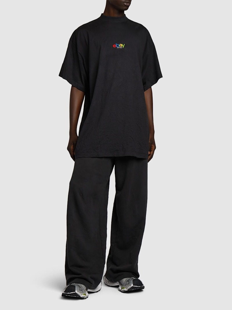 BALENCIAGA Ebay vintage cotton jersey t-shirt | luisaviaroma