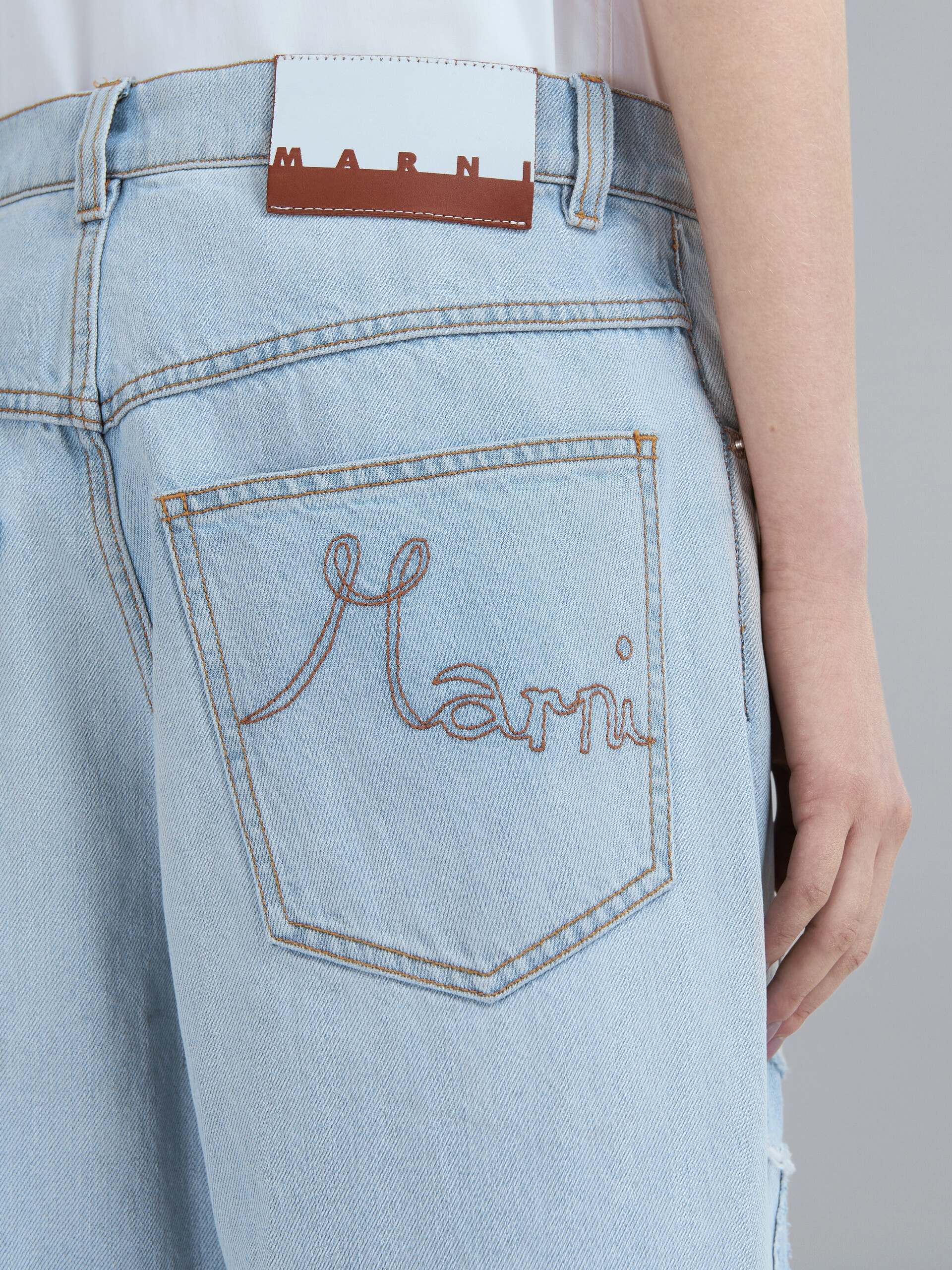 DAISY DENIM PANTS - 4