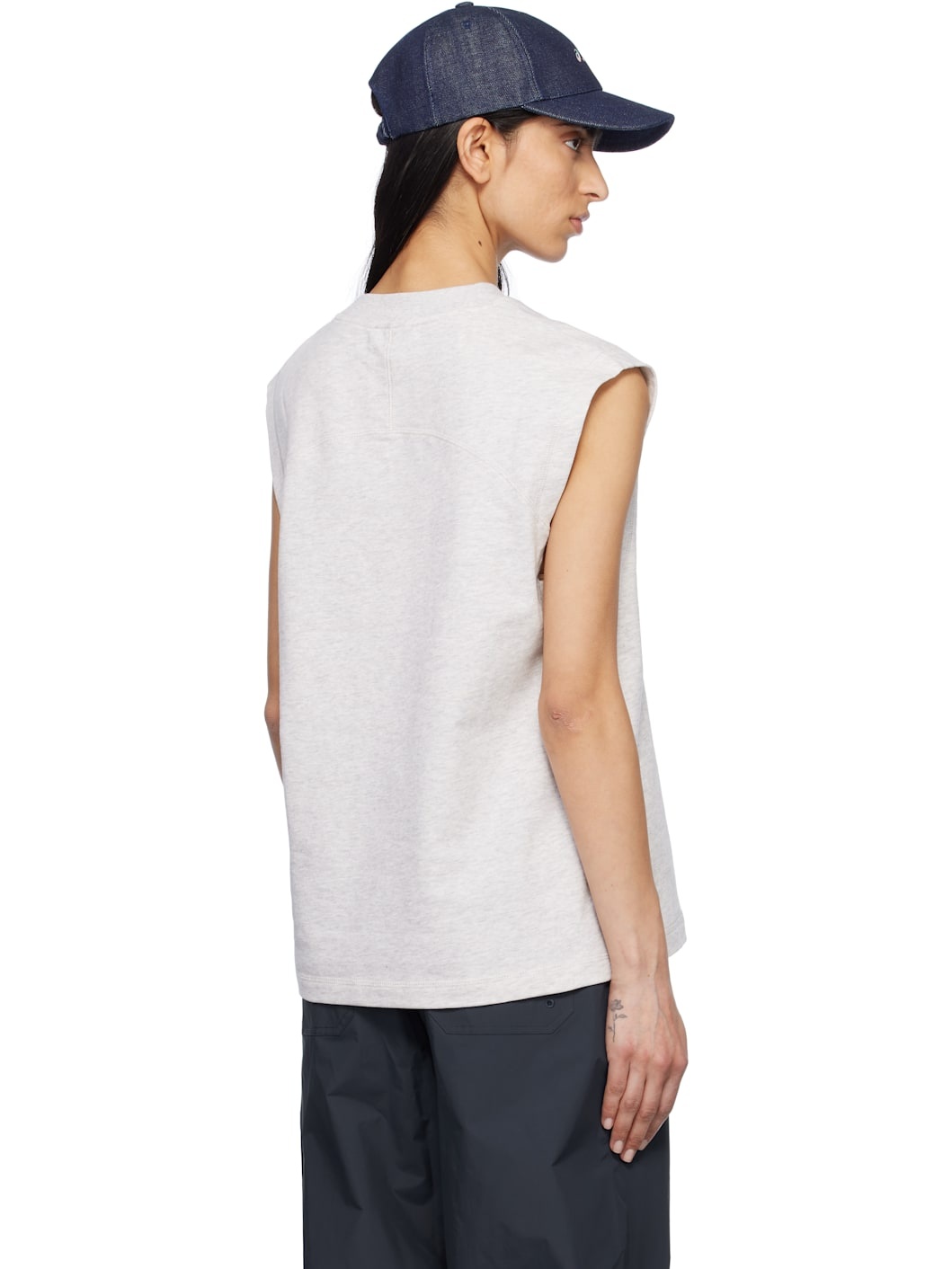 Gray ASICS Edition Sky Tank Top - 3