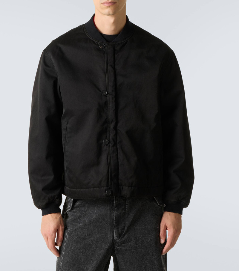 Silk and cotton bomber jacket 3