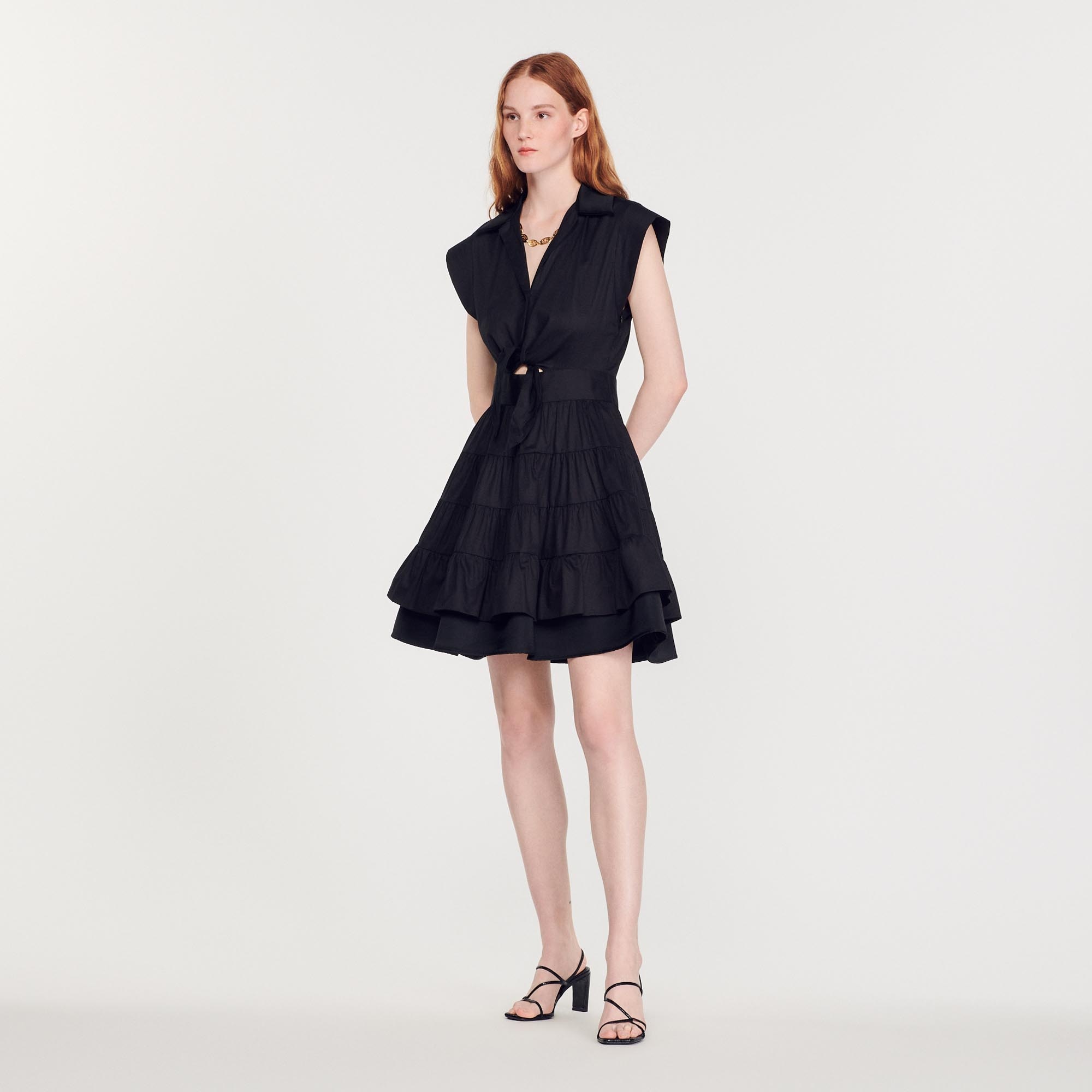 Short ruffled dress - 2