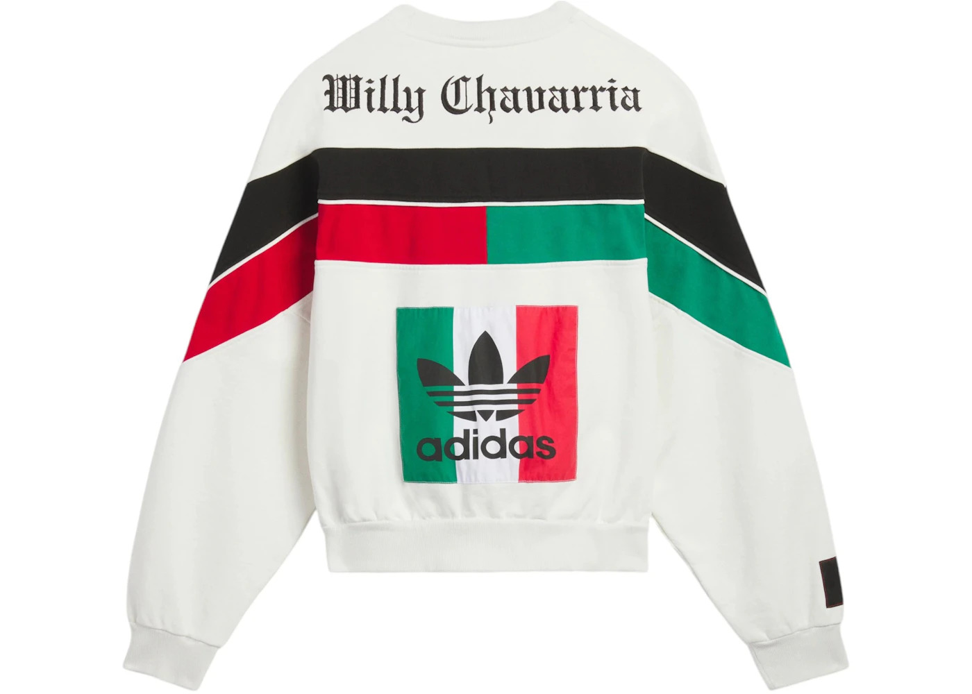 adidas x Willy Chavarria Chicano Sweatshirt White - 2