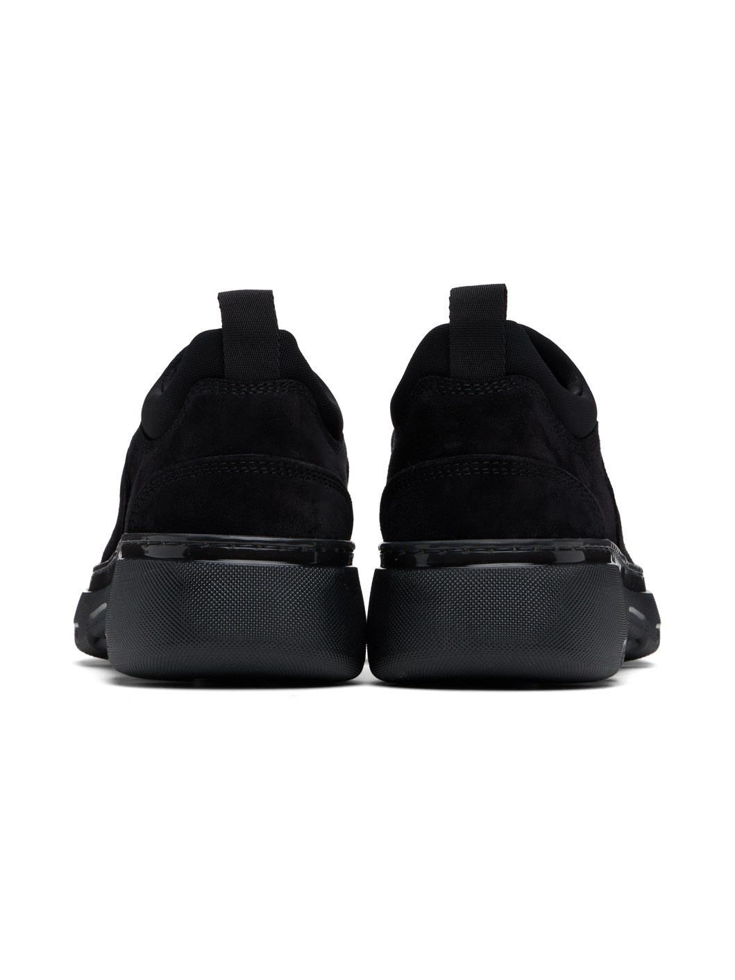 Black Suede Foam Sneakers - 2