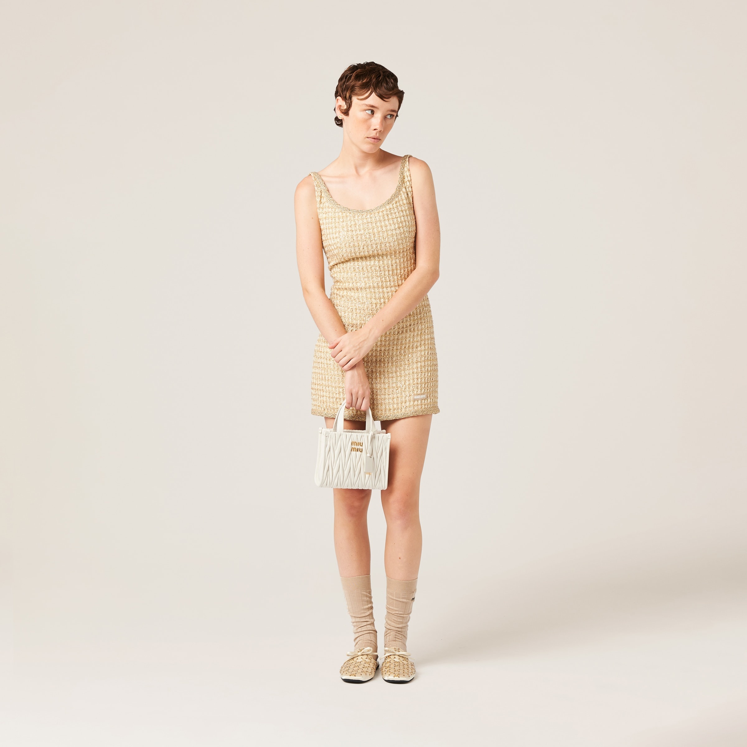 Check mini-dress - 2
