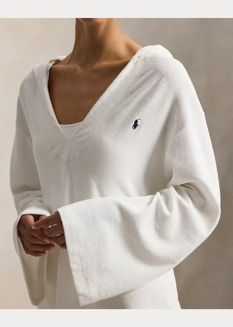 Cotton Terry Hooded Cover-Up 5