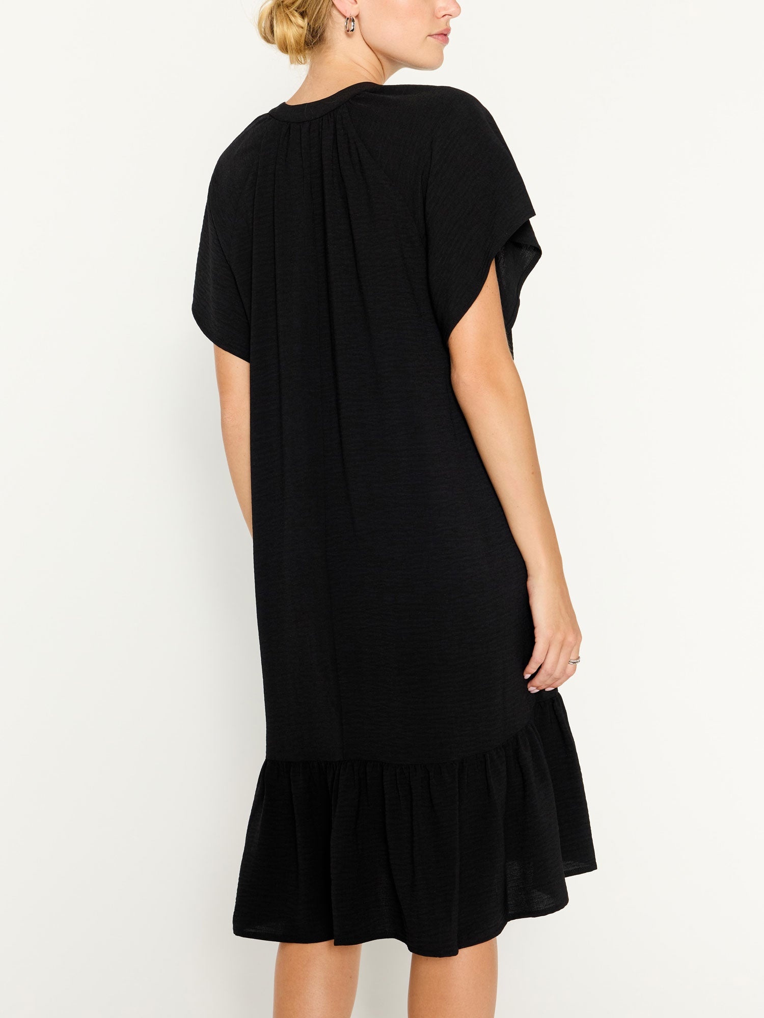 The Seda Flutter Sleeve Dress - 3