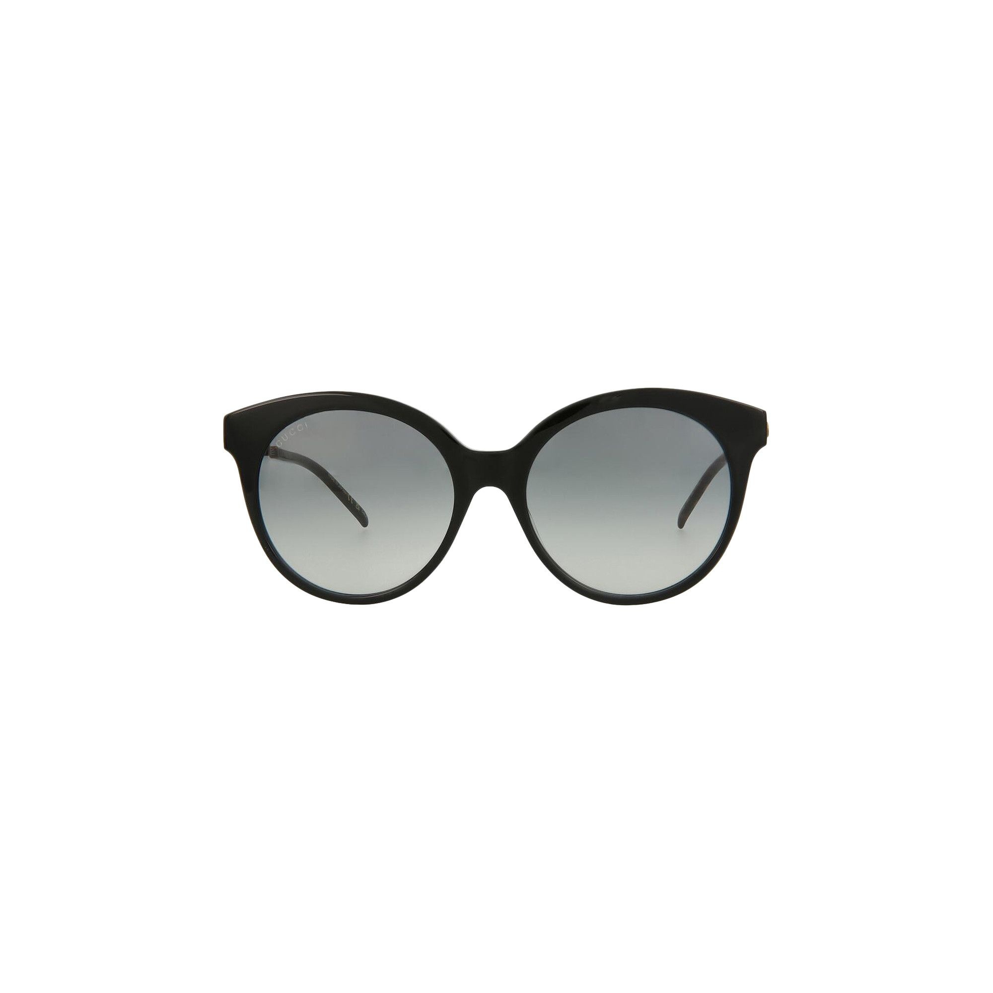 Gucci Round Sunglasses 'Black/Gold/Grey' - 1