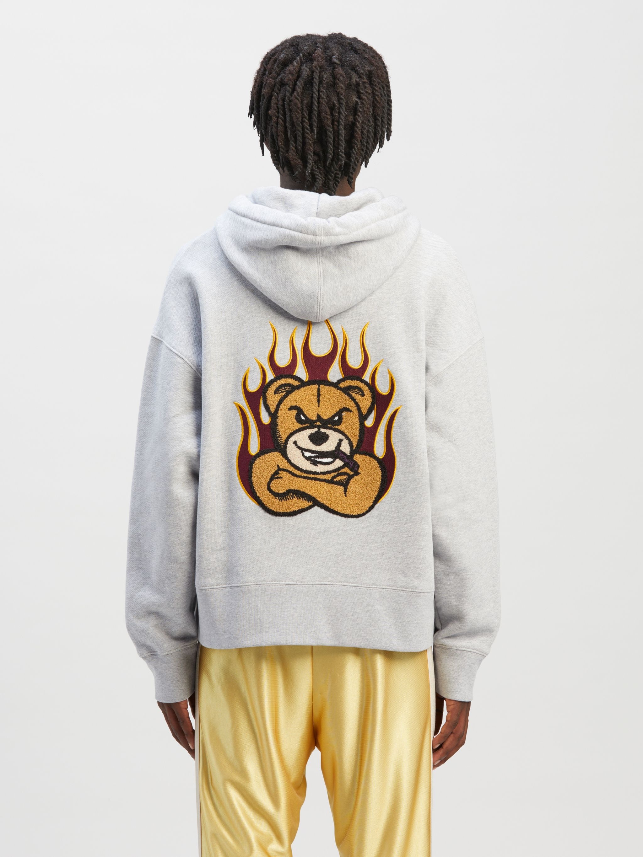 8 MONCLER PALM ANGELS HOODIE WITH BEAR - 6