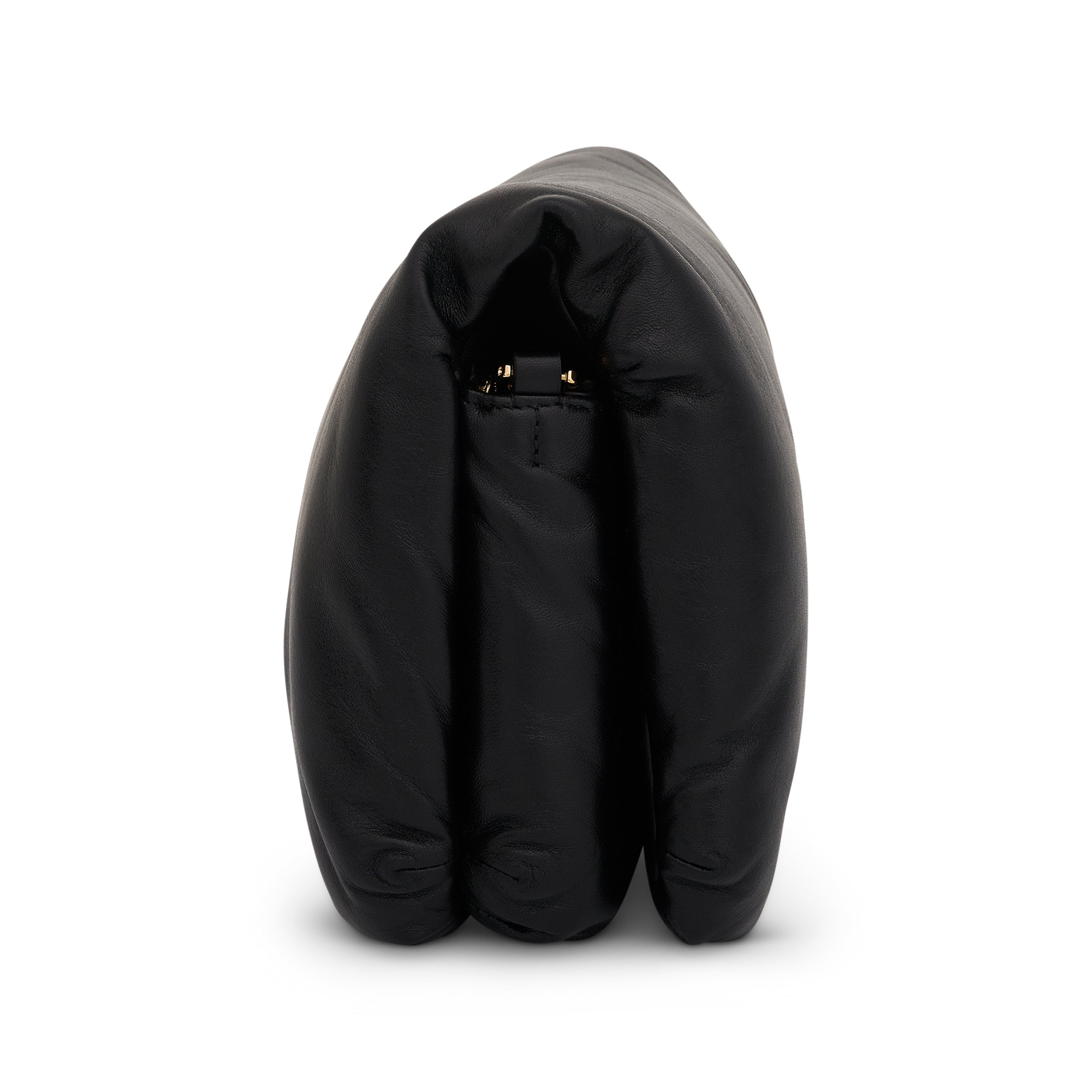 Puffer Goya Bag in Shiny Nappa Lambskin in Black - 4