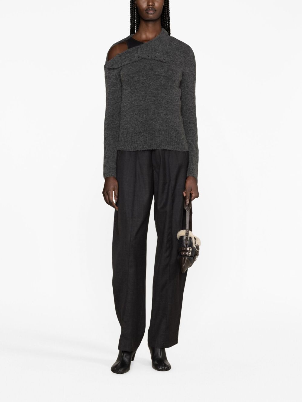 Malo convertible knitted jumper - 2