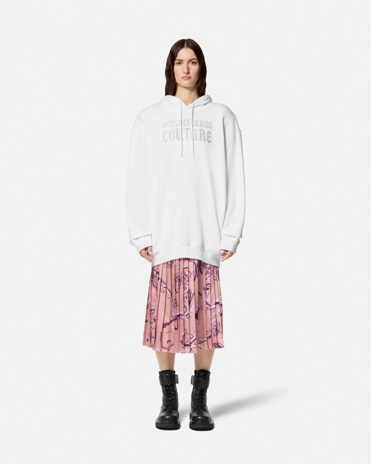 Chromo Couture Pleated Midi Skirt - 2