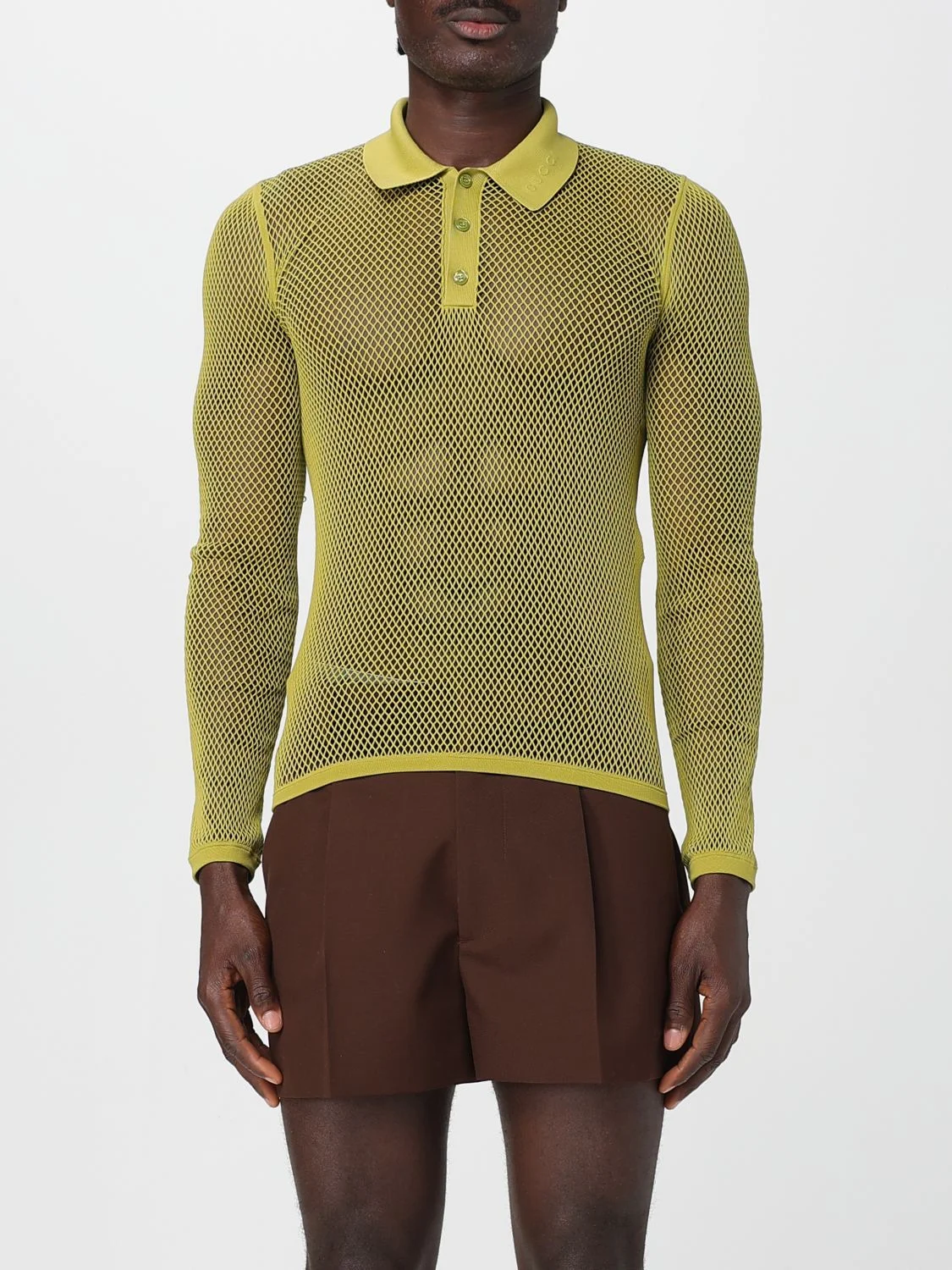 Gucci Polo Shirt Men Green - 1