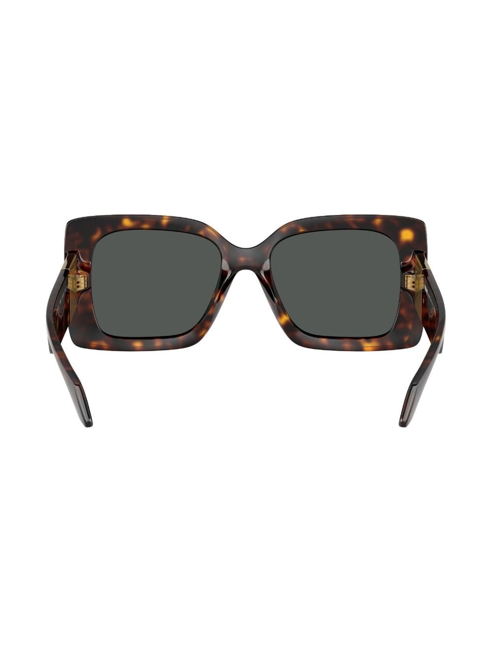 Medusa-plaque oversized-frame sunglasses - 4