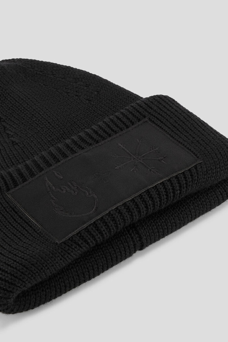 BOGNER Nuova Knitted hat in Black outlook