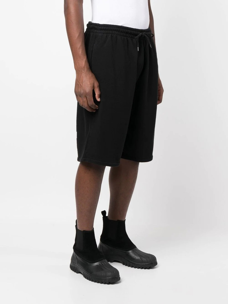 arrow-print track shorts 3