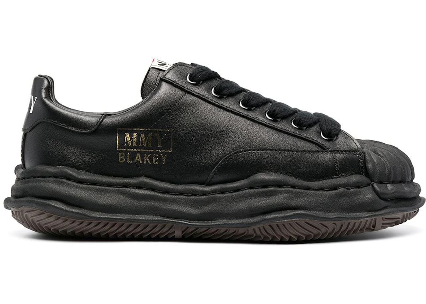 Maison Mihara Yasuhiro Blakey OG Sole Leather Low Black - 1