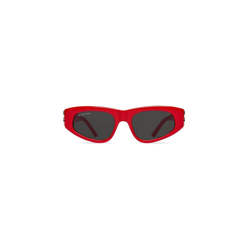 Women's Dynasty D-frame Sunglasses in Red 1