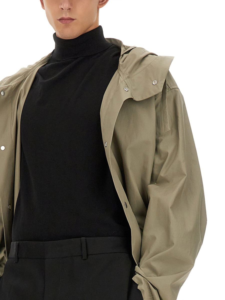 パーカー・フーディ Jil Sander FW24 PARKA WITH LOGO (J23AA0008_J45026317) Logo Parka Man | Jil Sander Official Online Store