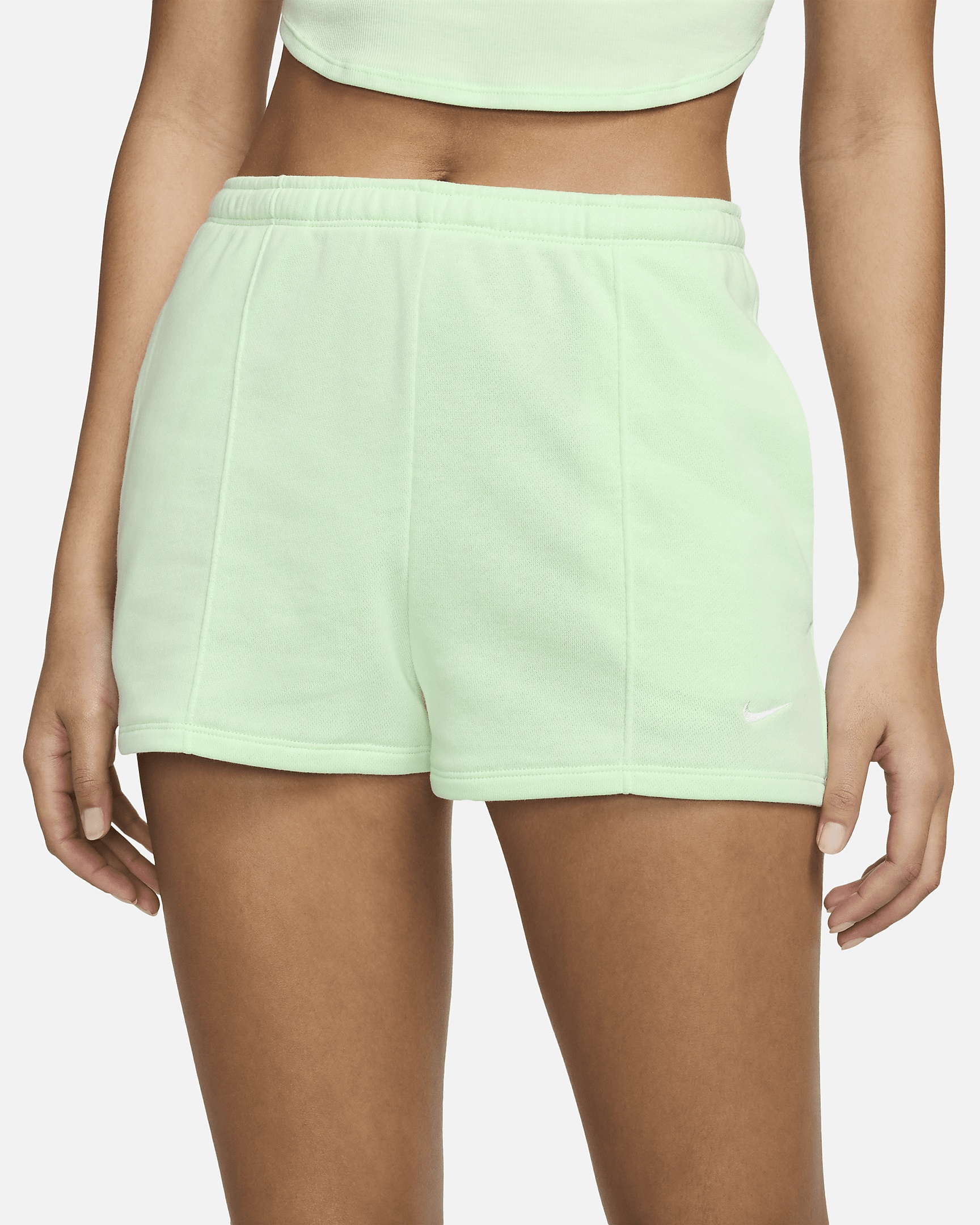 Women's Nike Sportswear Chill Terry High-Waisted Slim 2" French Terry Shorts - 2