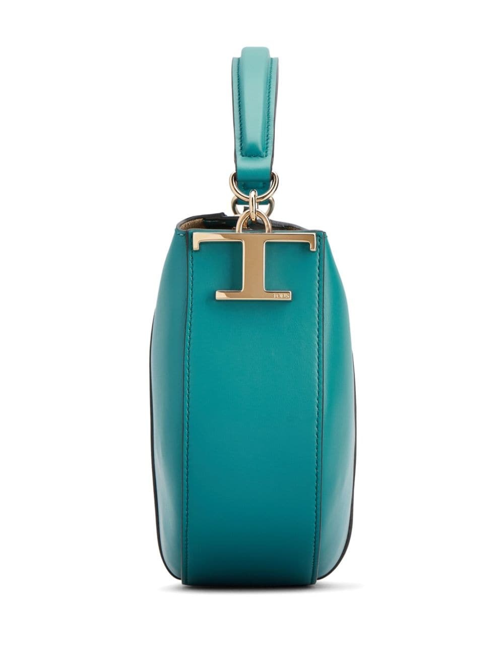 logo-plaque leather tote bag - 3