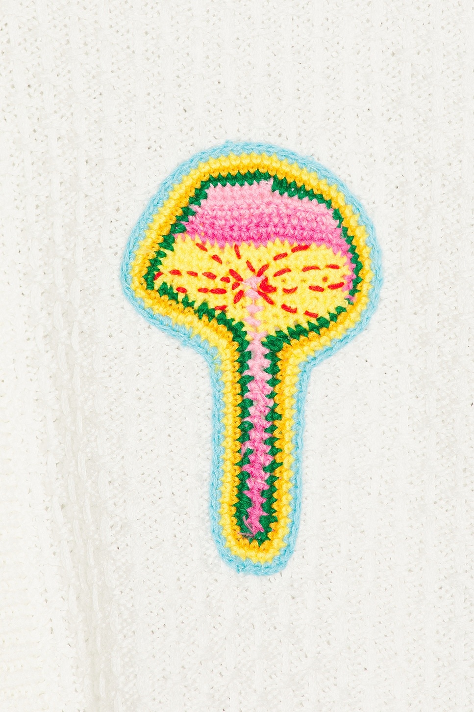 Crochet Shirt With Patches - 3