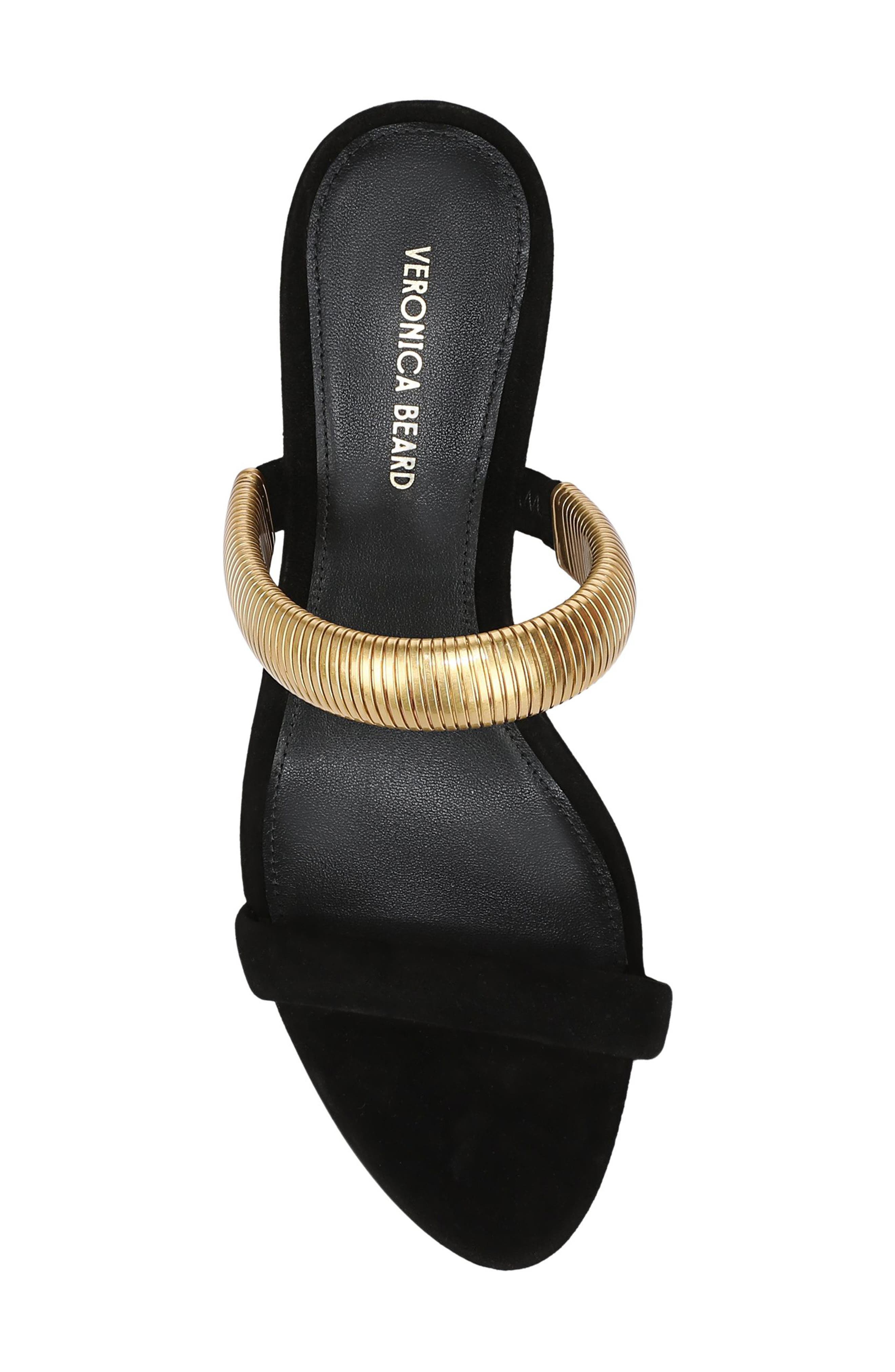 Veronica Beard Tobin Slide Sandal in Black at Nordstrom - 4