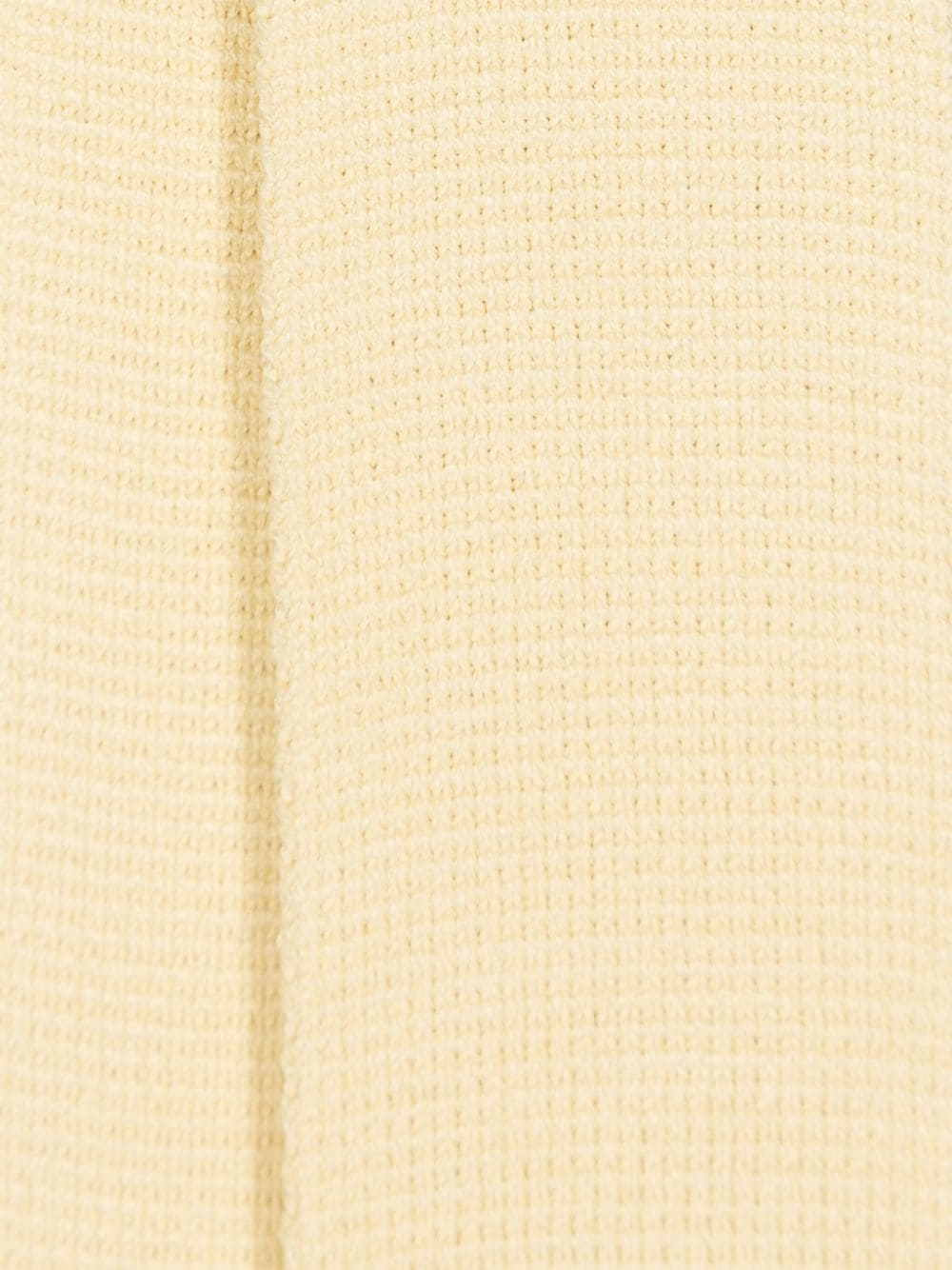 logo-patch ribbed scarf - 2