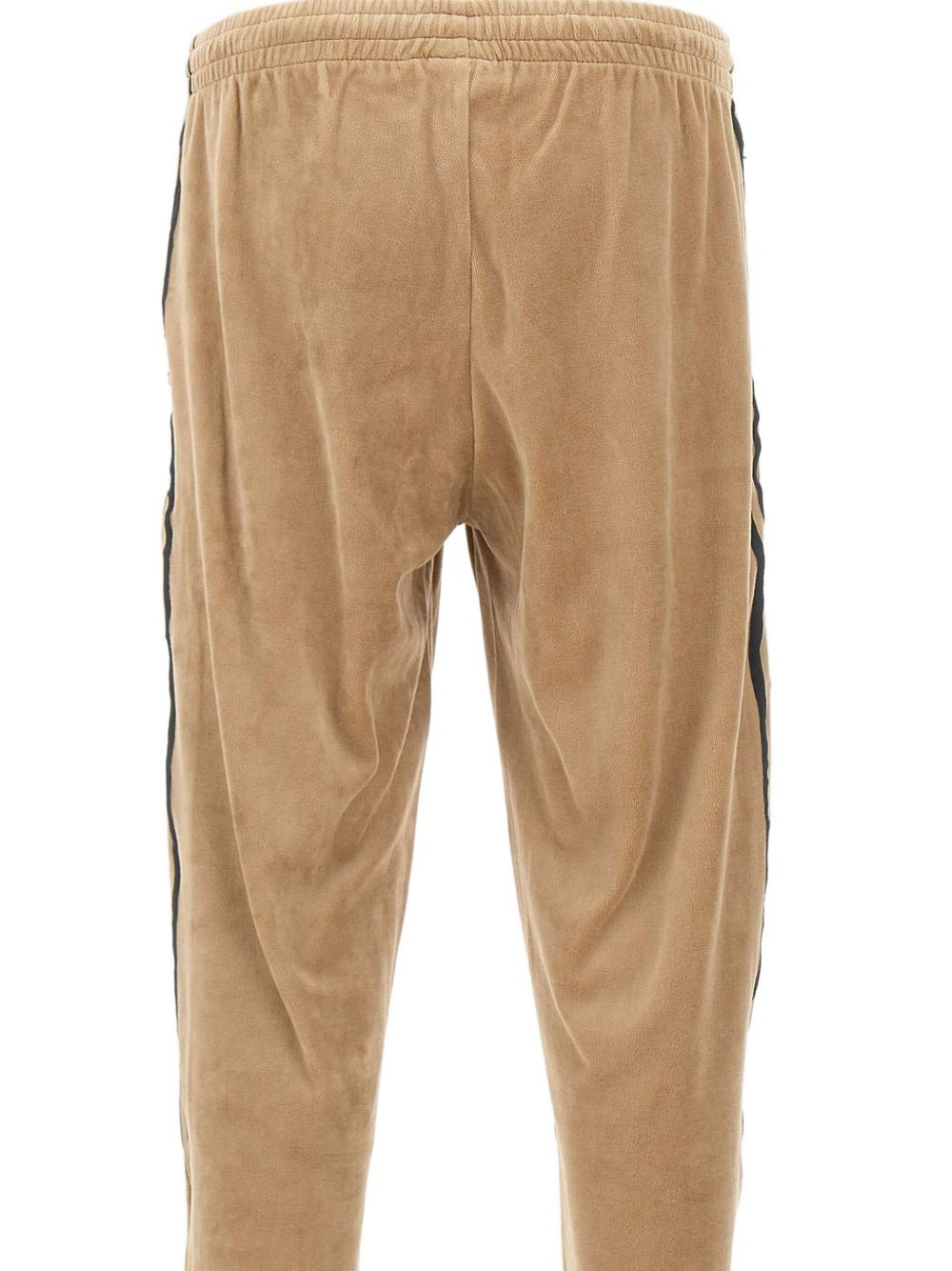 three-stripe logo chenille trousers - 4