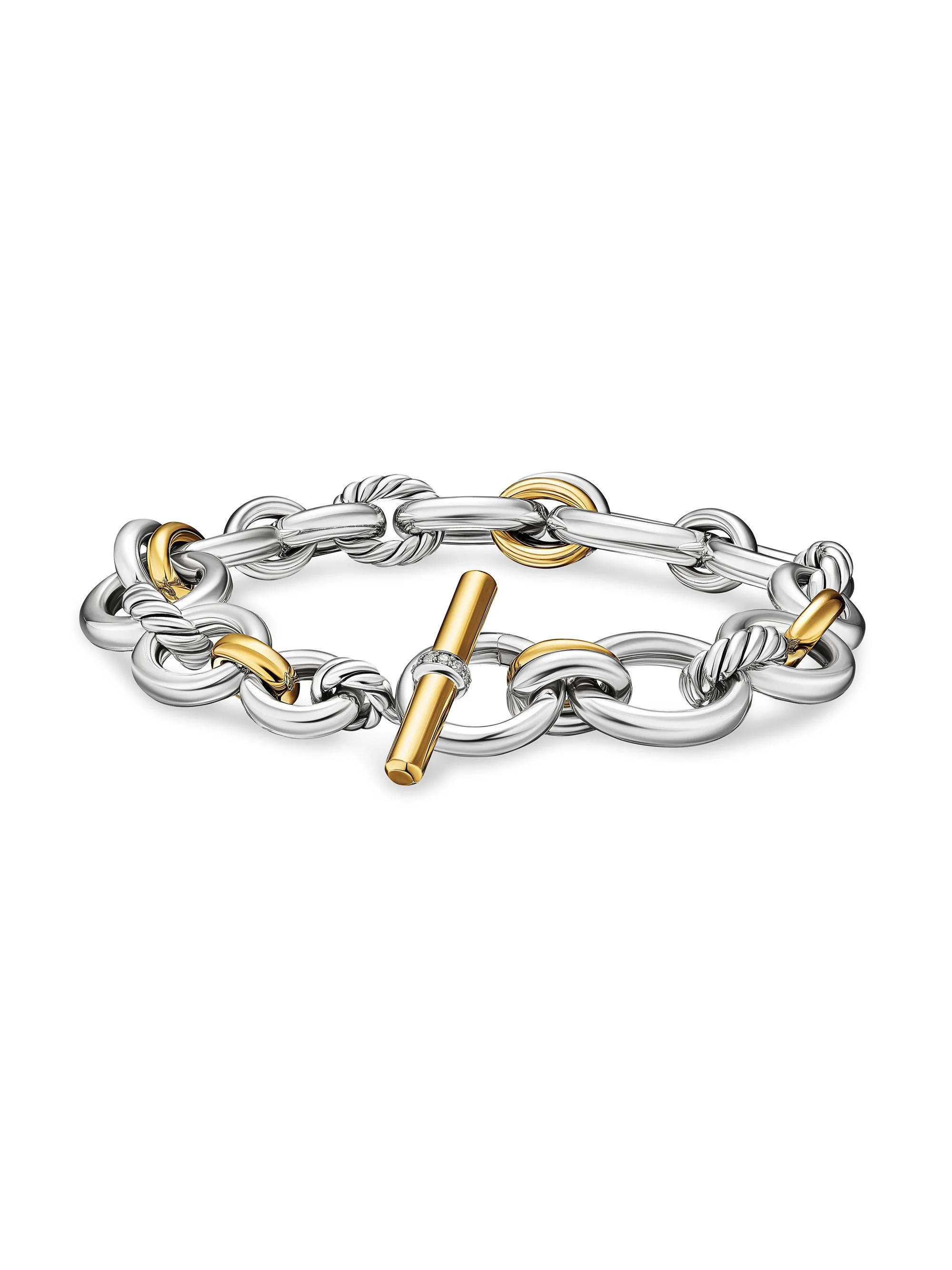 Women's DY Mercer Chain Bracelet in Sterling Silver - Diamond - 1