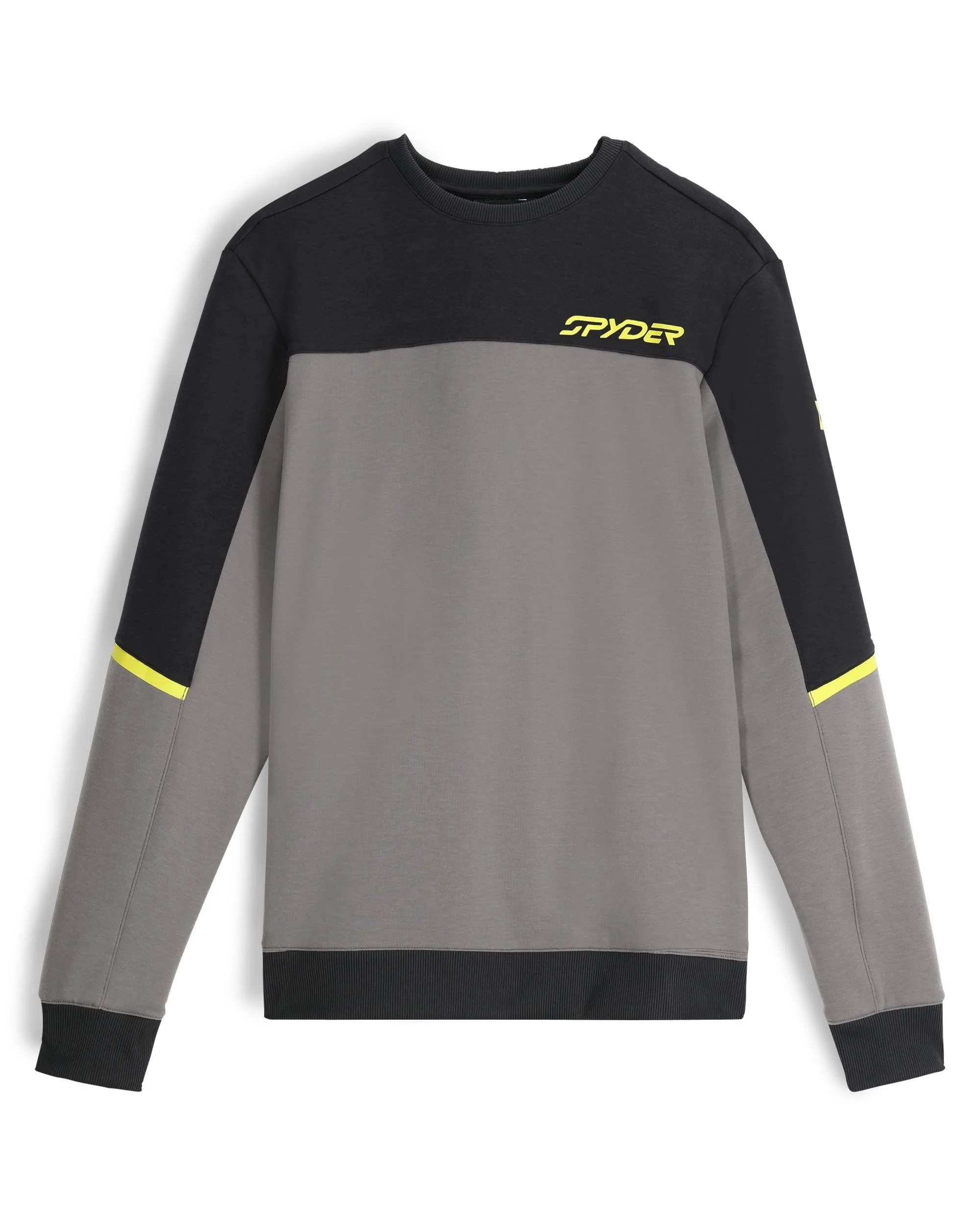 Mens Speed Fleece Crew Jacket - Storm - 1