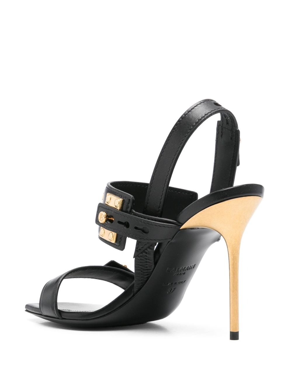 100mm B-logo sandals - 3